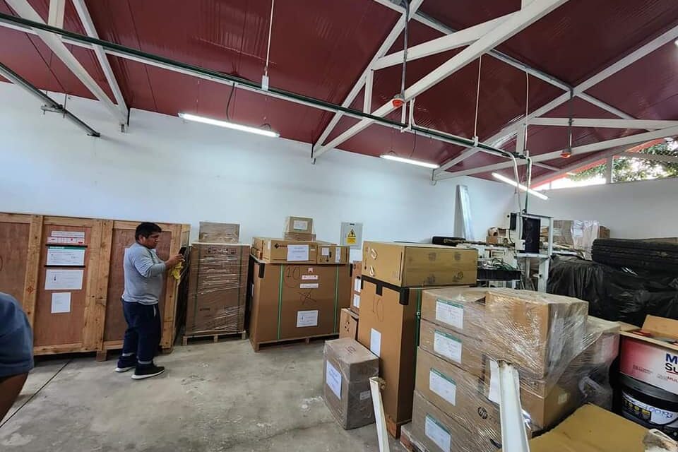 Salud: Llegaron al Hospital de Quillabamba los equipos que componen el nuevo mamógrafo digital